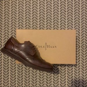 Men’s Cole Haan Lunargrand Wingtip Shoes.